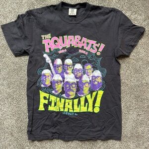 Comfort Colors Black Crewneck Tee with Faded Charcoal Wash